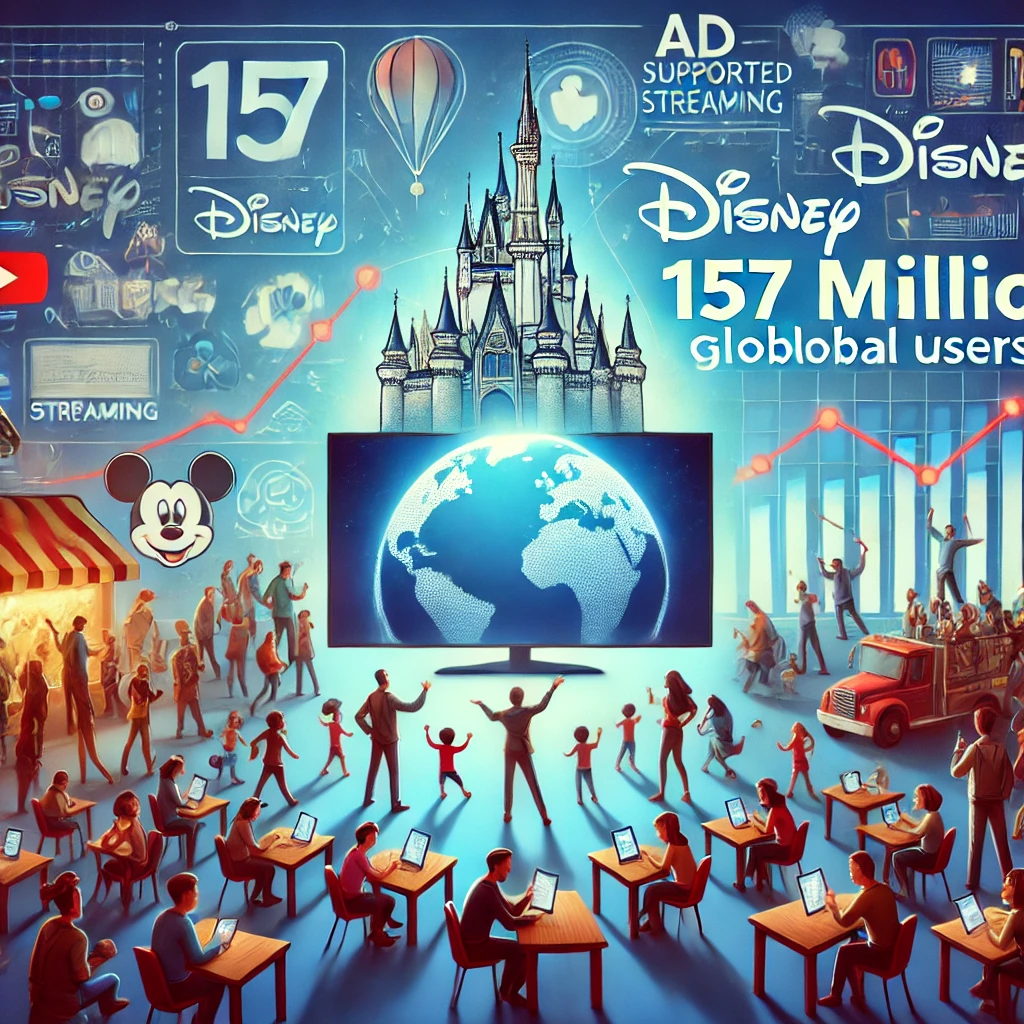 Disney Reports 157 Million Global Users Streaming Content with Ads