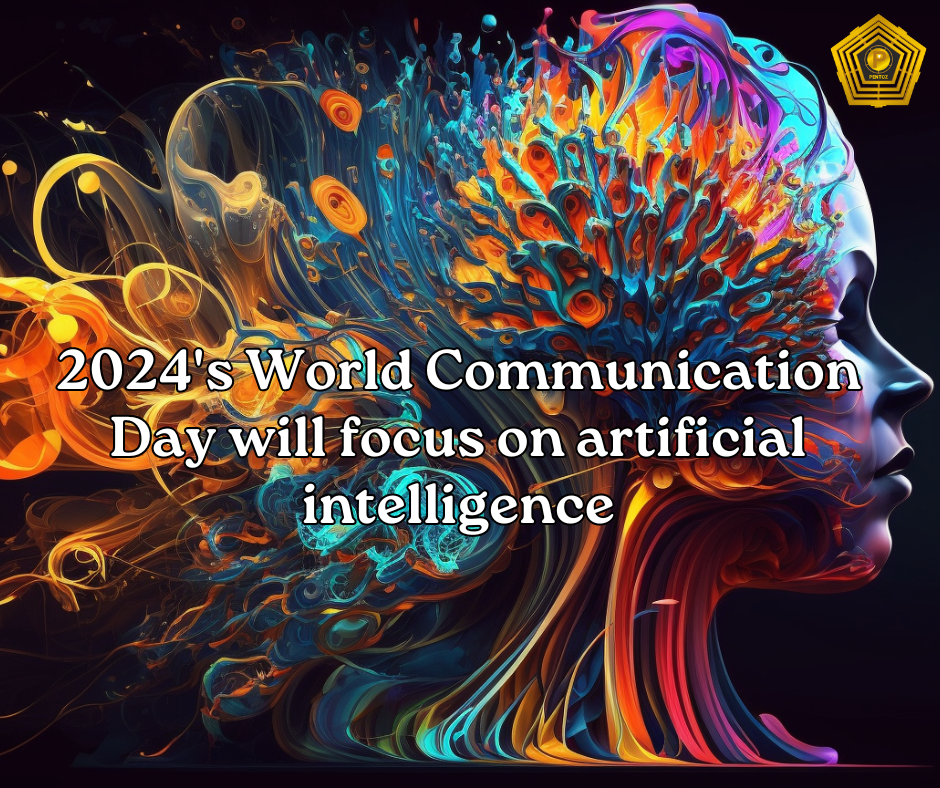 2024 S World Communication Day Will Focus On Artificial Intelligence   Red Blue Minimalist Breaking News Facebook Post 29 