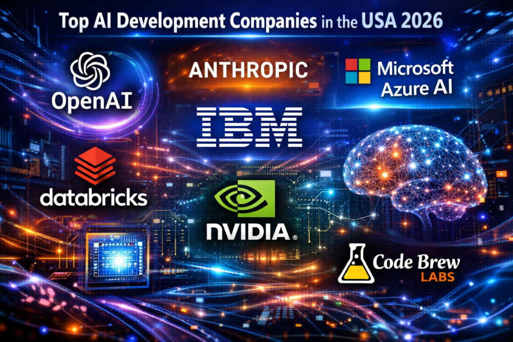 Overview of top AI development companies in the USA in 2026
