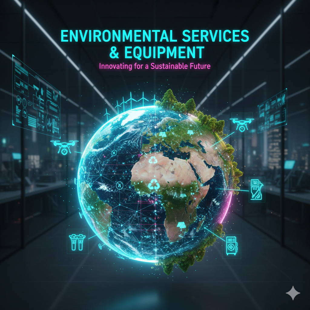 Environmental equipment used for waste management and pollution control.