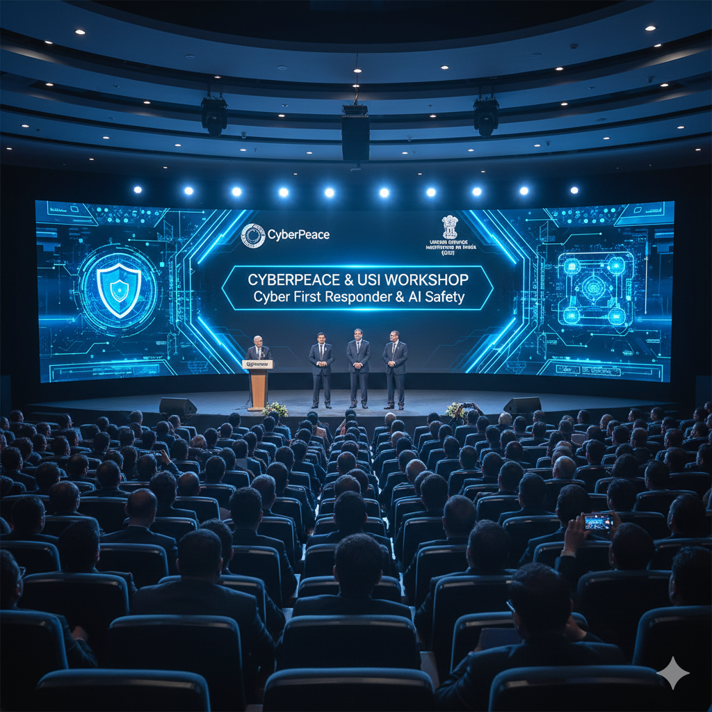 Cyber First Responder AI Safety workshop by CyberPeace and USI in India