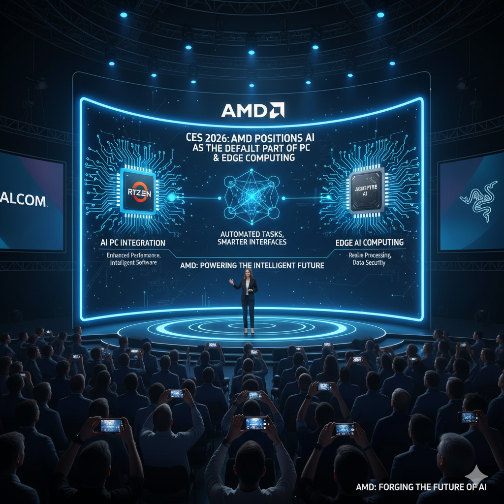AMD AI PC Edge Computing Takes Center Stage at CES 2026 - PENTOZ