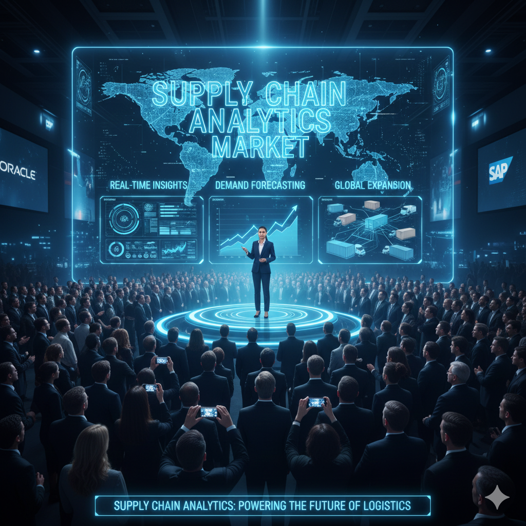 Supply chain analytics market using real-time insights and demand forecasting