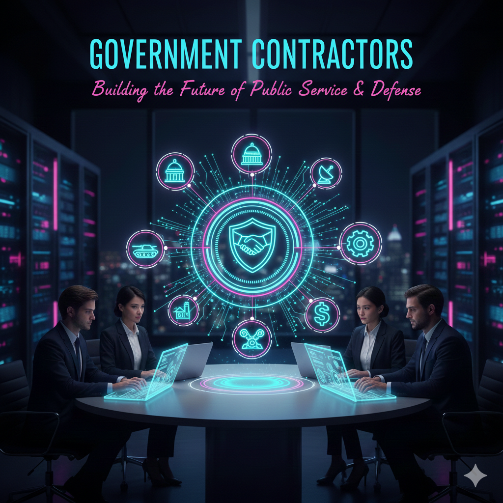 Government contractors working on a public infrastructure project.