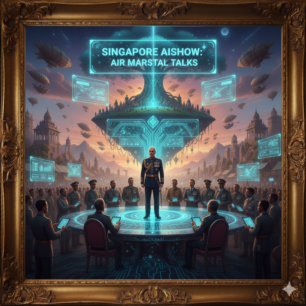 Air Marshal speaks at Singapore Airshow