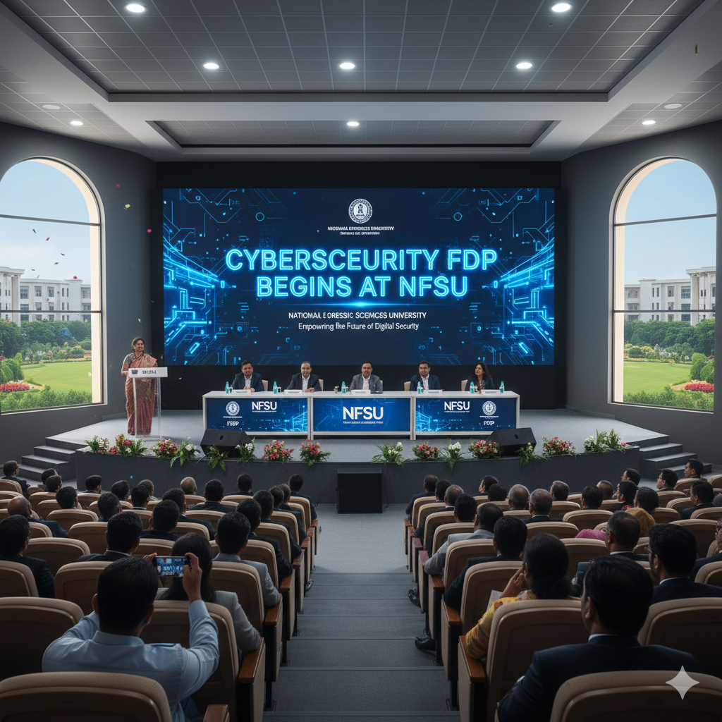 Cybersecurity FDP at NFSU