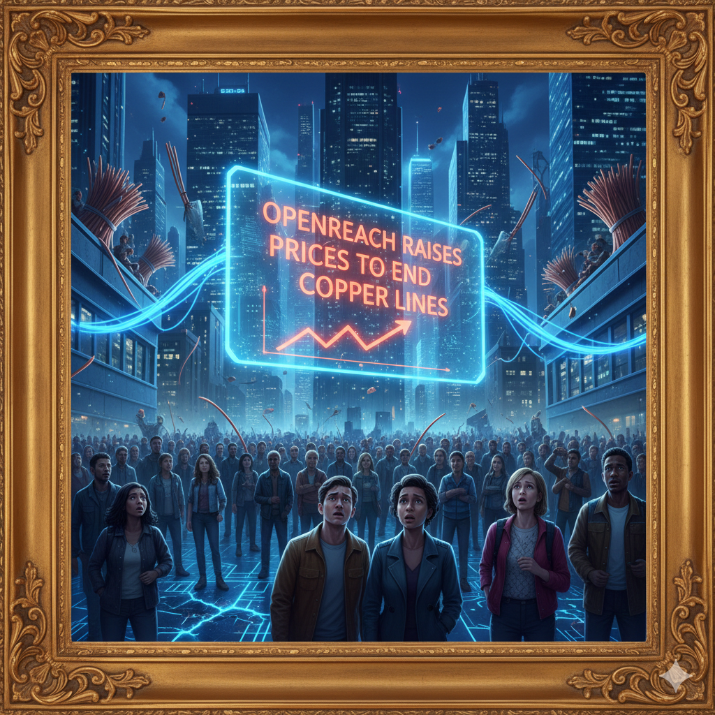 Openreach raises prices to end copper lines