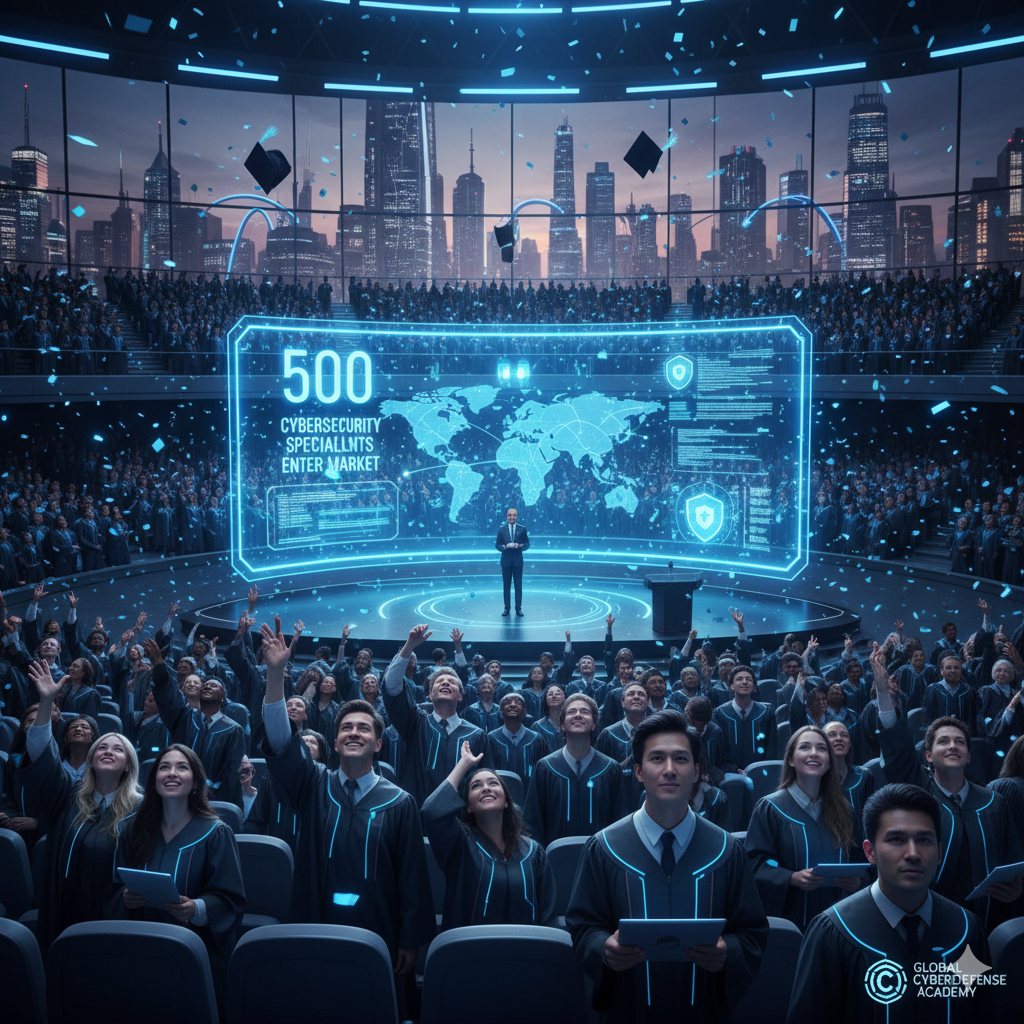 500 cybersecurity specialists entering the industry