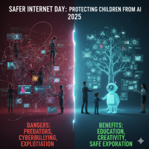 Children and AI safety online
