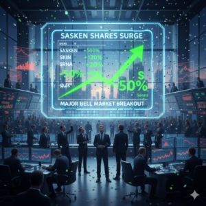 Sasken shares surge in stock market