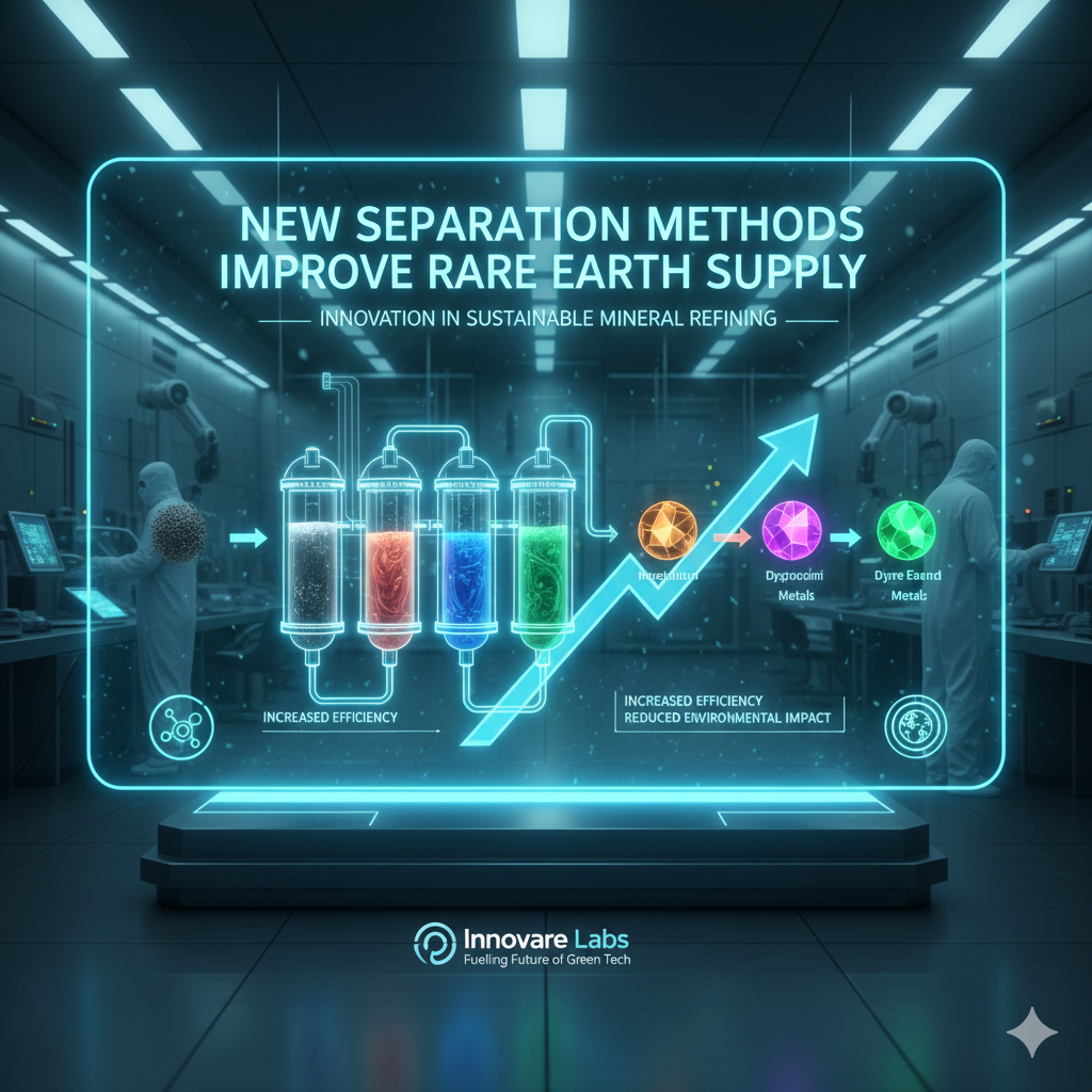 New separation methods for rare earth supply