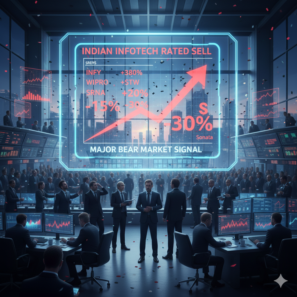 Indian Infotech rated sell by market analysts