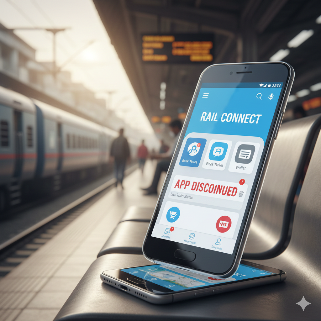 Railway UTS app interface replacement