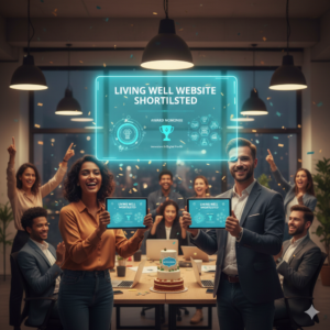 Living Well website shortlisted for awards
