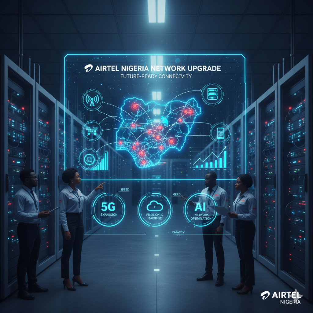 Airtel Nigeria network upgrade for better connectivity
