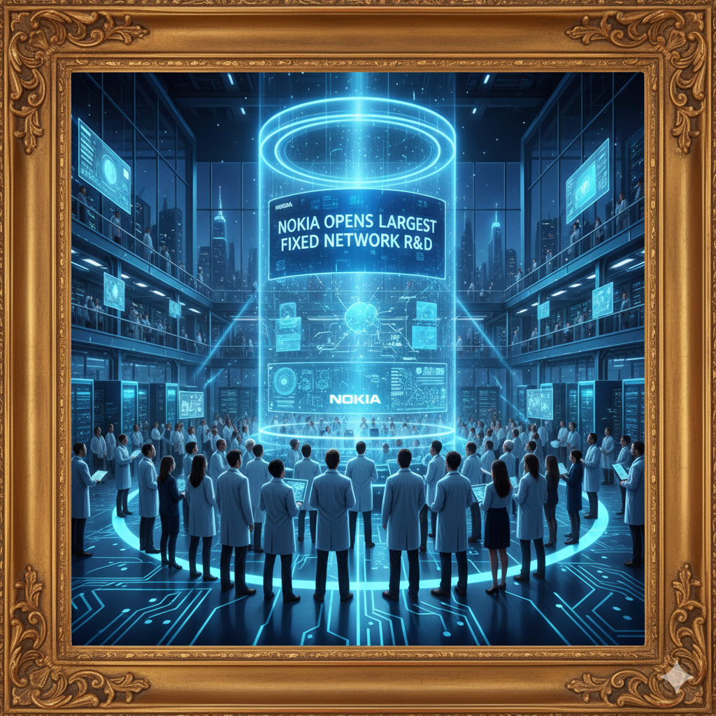 Nokia opens largest fixed network R&D center