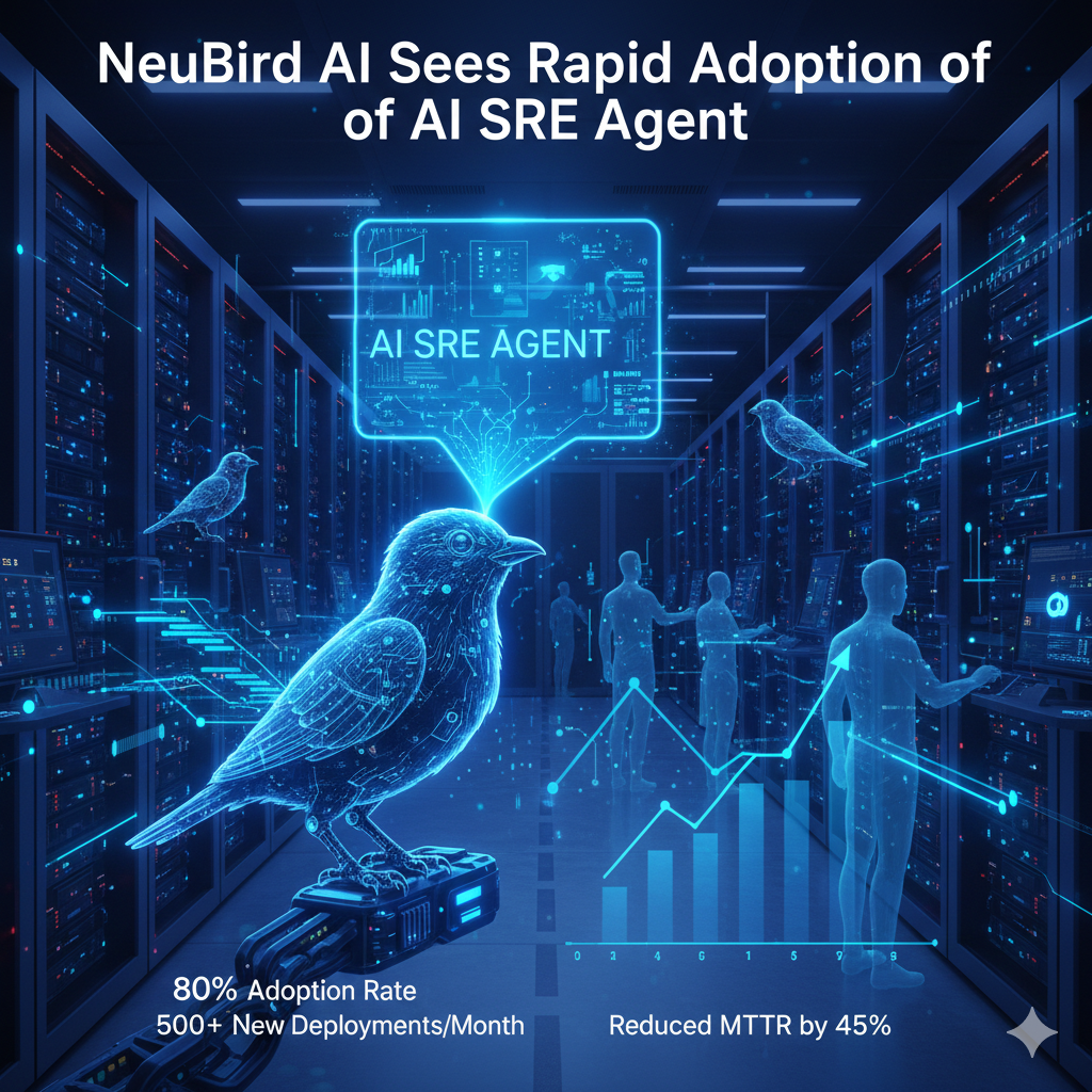 NeuBird AI SRE agent adoption in IT operations