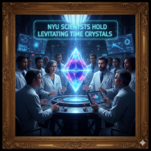 NYU scientists hold levitating time crystals