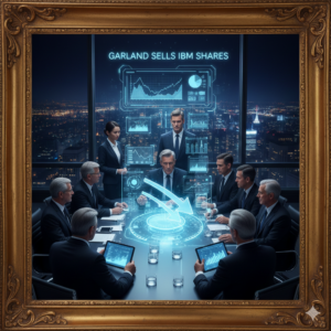 Garland sells IBM shares