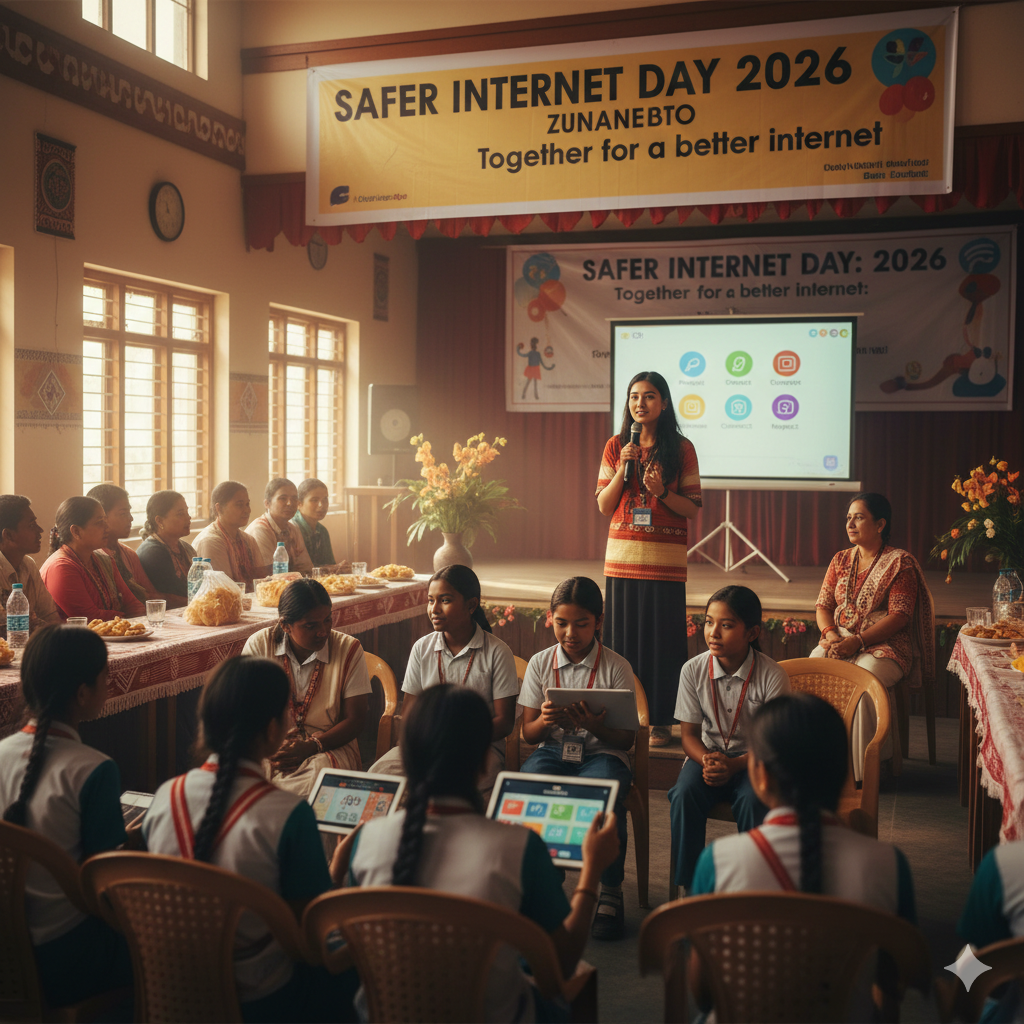 Safer Internet Day 2026 event Zunheboto