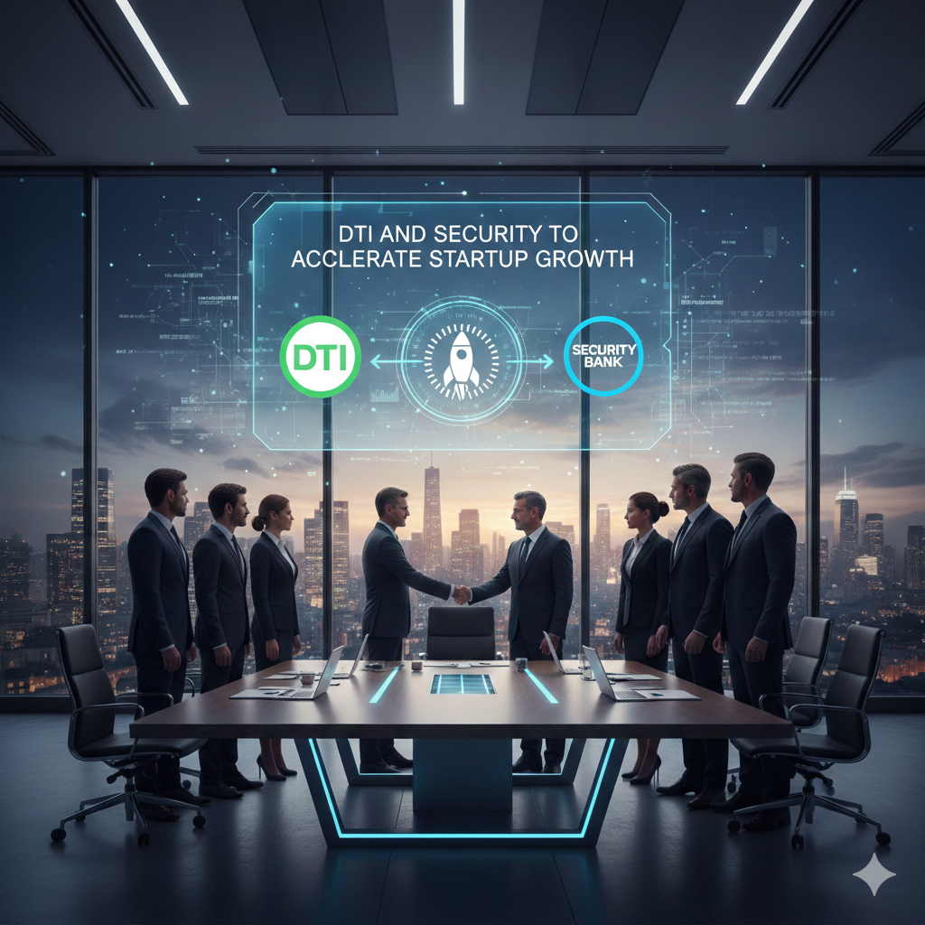 DTI and Security Bank supporting startups