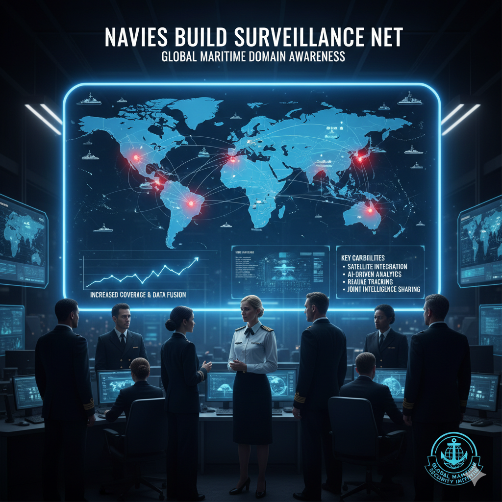 Navies building maritime surveillance network