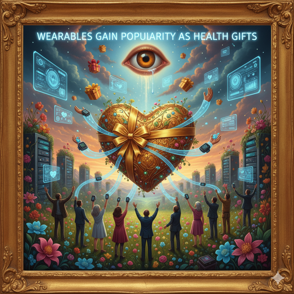 Wearable devices becoming popular health gifts