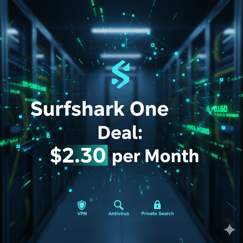 Surfshark One VPN deal $2.30 per month