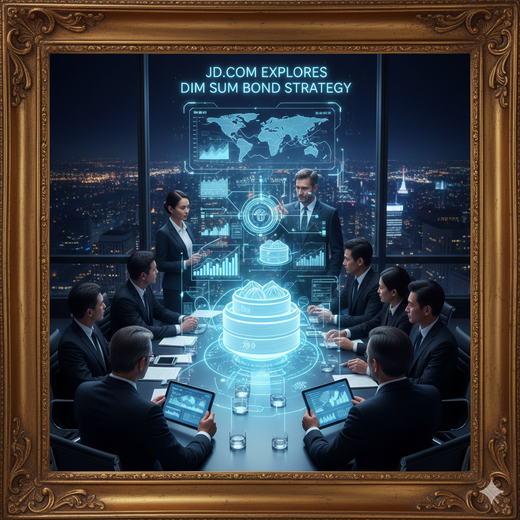 JD.com explores dim sum bond strategy