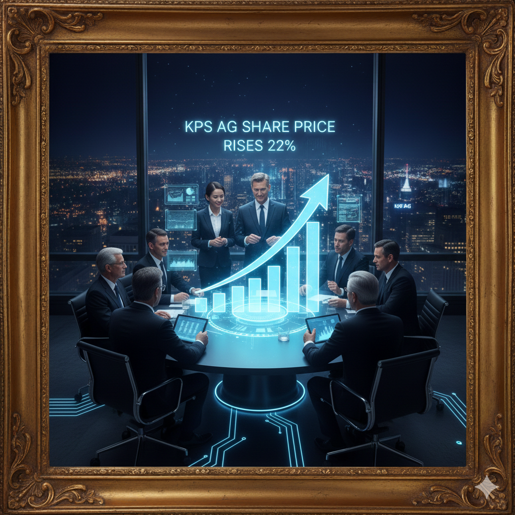 KPS AG share price rises 22 percent