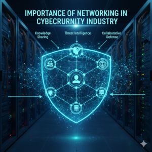 Cybersecurity professionals networking