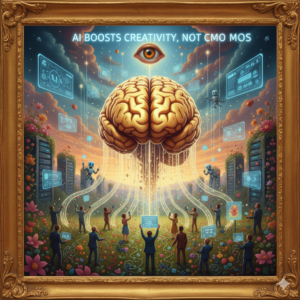 AI driving creativity in marketing, not CMOs