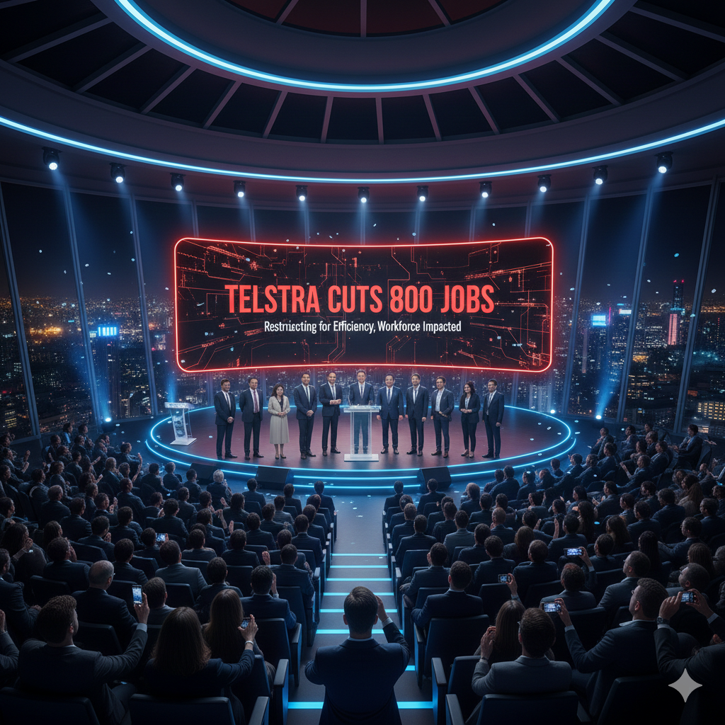 Telstra announces 800 job cuts